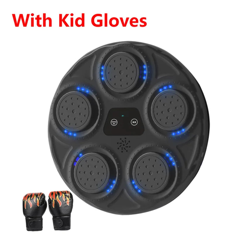 Smart Music Boxing Machine Smart Boxing Game with Lights Boxing Target Workout Machine for Kids Adults Home Exercise