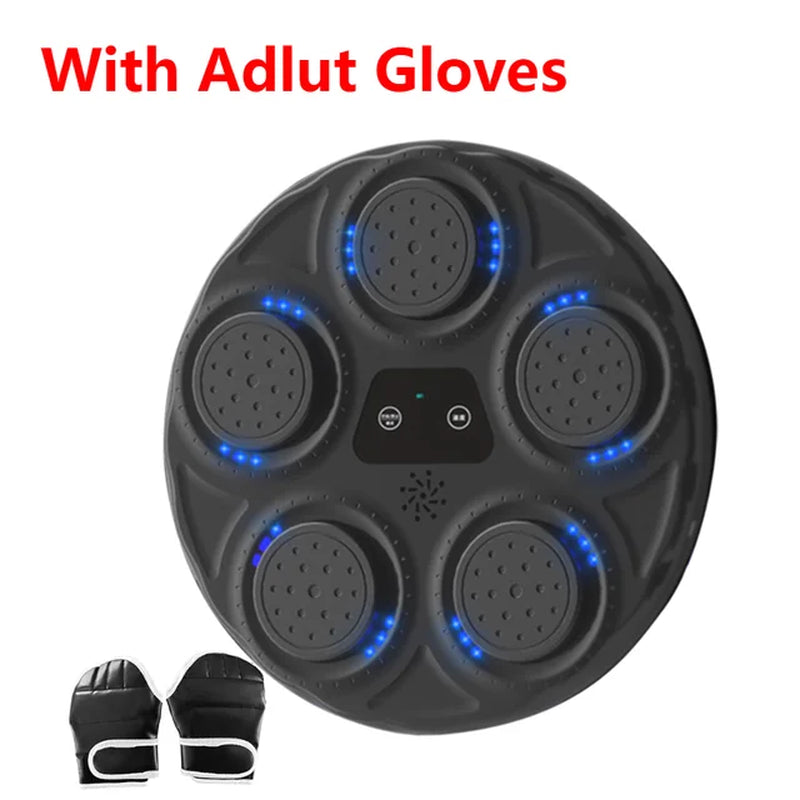 Smart Music Boxing Machine Smart Boxing Game with Lights Boxing Target Workout Machine for Kids Adults Home Exercise