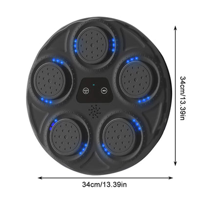 Smart Music Boxing Machine Smart Boxing Game with Lights Boxing Target Workout Machine for Kids Adults Home Exercise