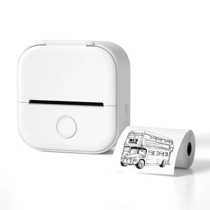 Portable Mini Thermal Label Printer Home Photo Printer Student Wrong Question Printer Bluetooth Mini Label Printer Price Tag